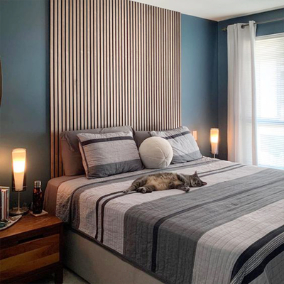 Factory Price Eco-friendly Acoustic Slat Wood Wall Panel