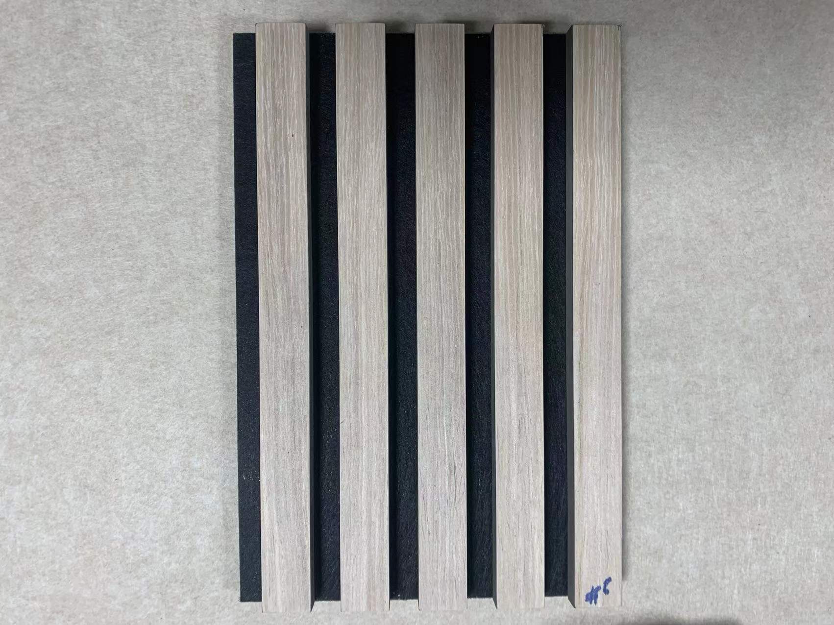 Insulation Eco Friendly Acoustic Slat Wall Panel Decorative