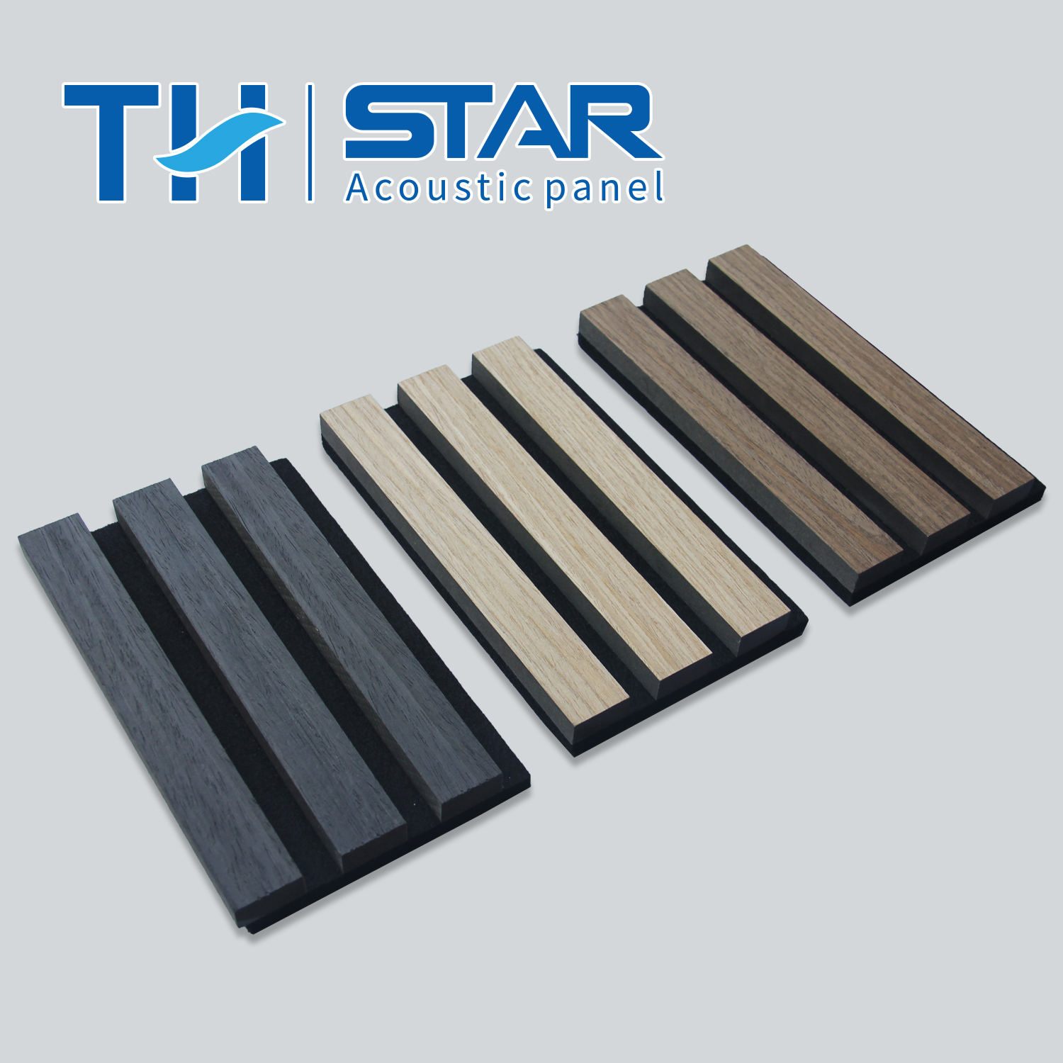 Polyester Fiber Wall Veneer Oak MDF