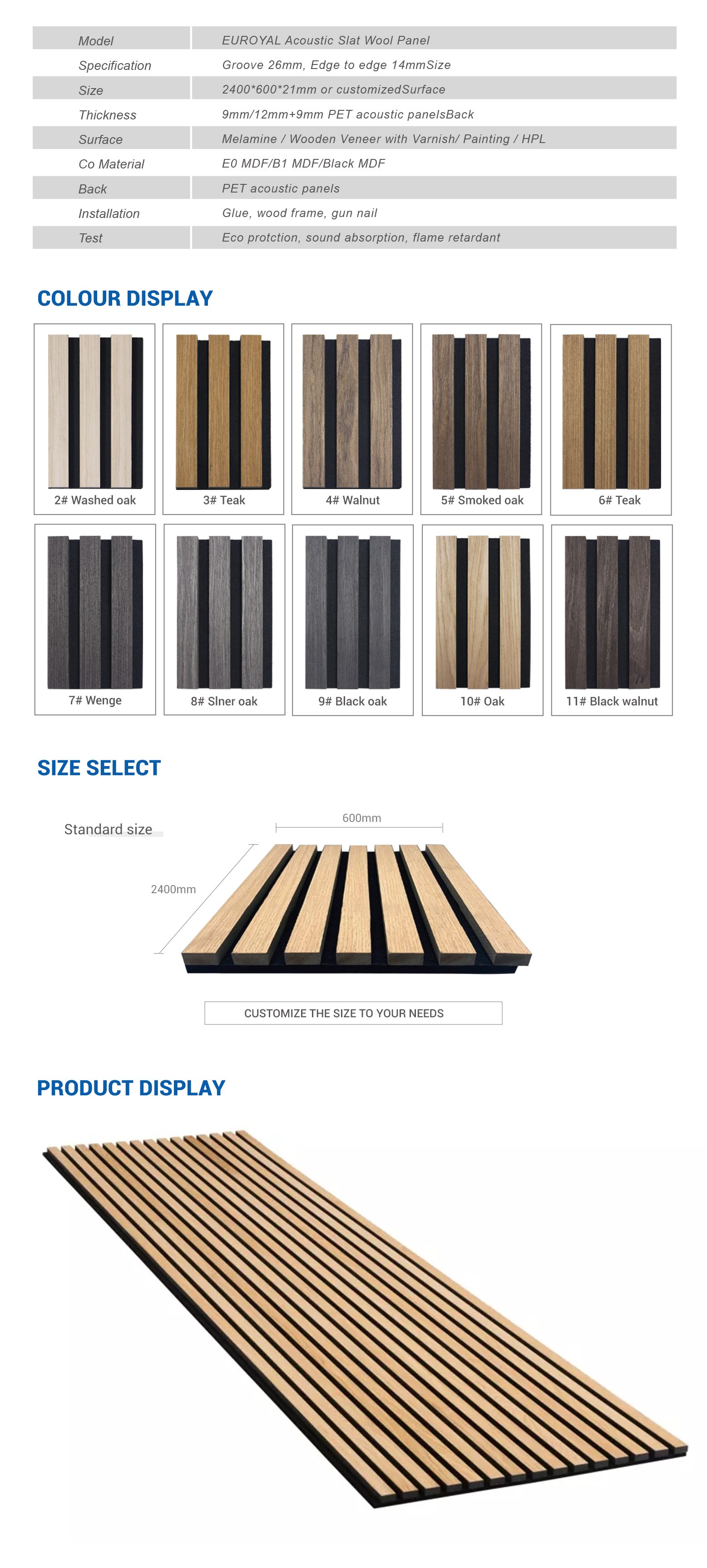 Custom Wooden Acoustic Panel Wall Ceiling Slat Wood Panels Woodupp Akupanel  Akoestische Panelen - China Woodupp Akupanel, Slat Wood Panels
