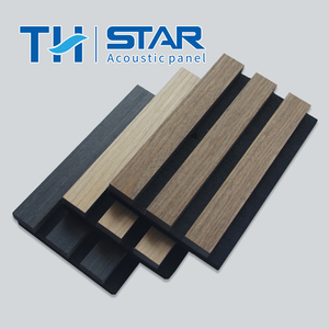 Covering MDF Wood Veneer Pet Acoustic Panel