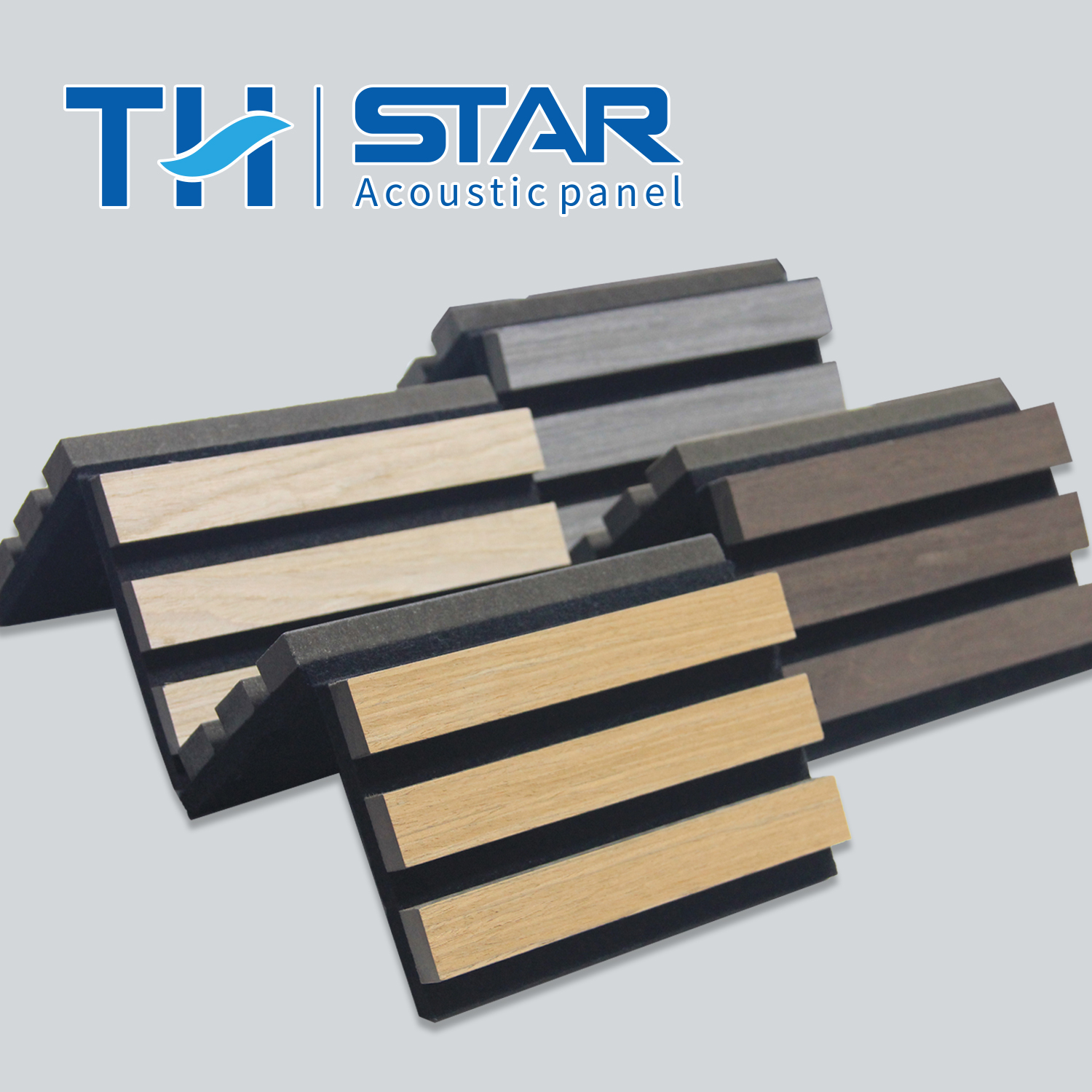 Mdf Pet Strip Sound-Absorbing Acoustic Board Wooden Slat