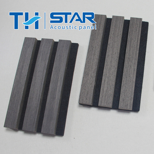 Th-Star 3D Exhibition Soundproofing Wooden Slats