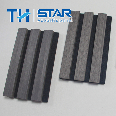 Polyester Slatted Wooden Wall