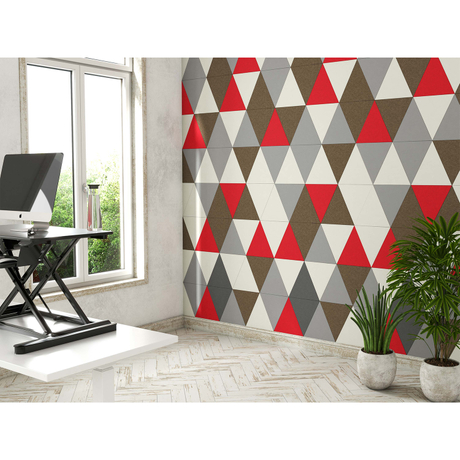 High Density Acoustic Polyester Felt Sound Absorbing Ceiling 