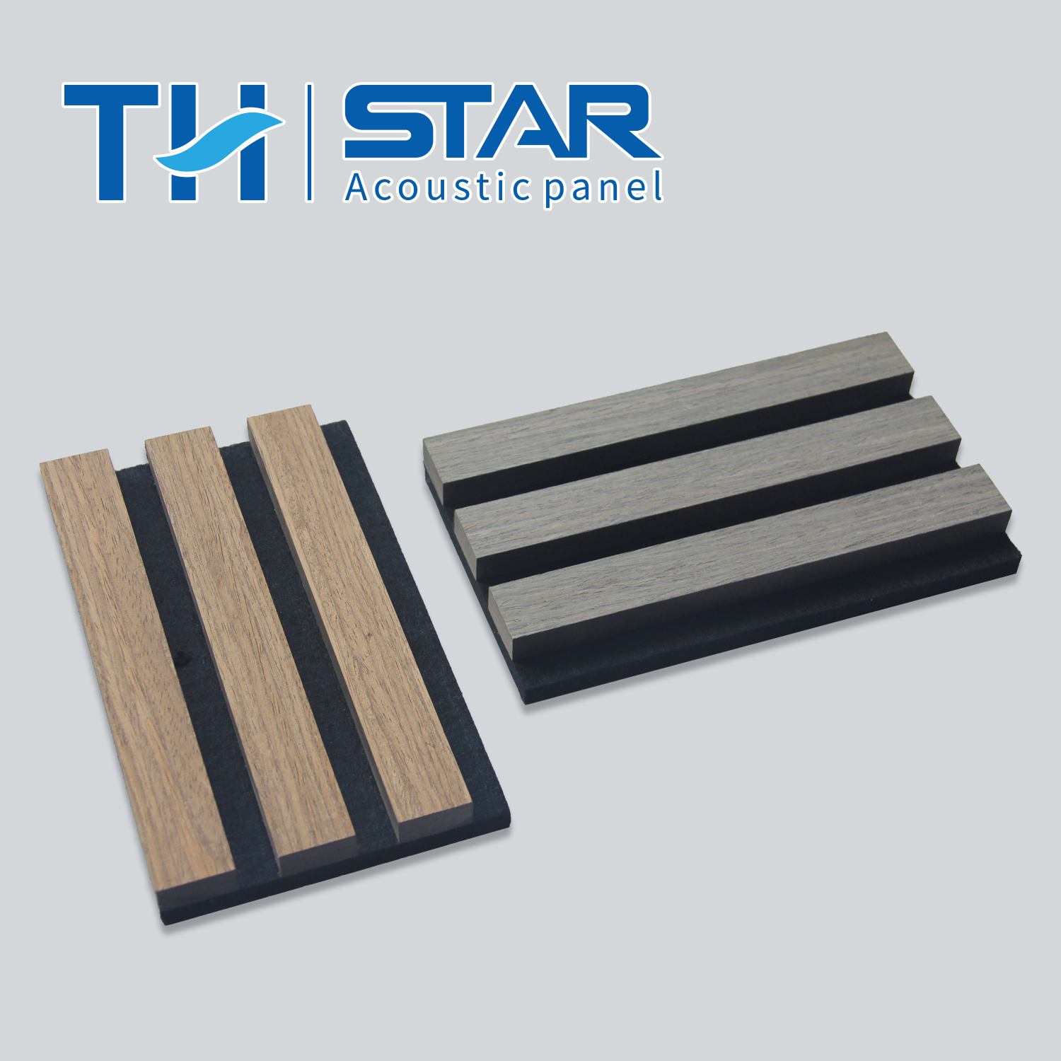 Wooden Slats Acoustic Wall Proof Pads for Studio