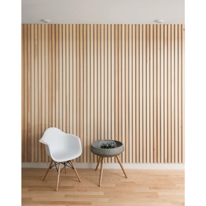 Akupanel Slatted Wooden Veneer Acoustic Panel