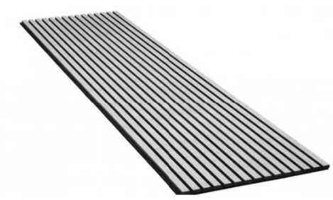 double quieting Acoustic Slat Wall Panel exterior