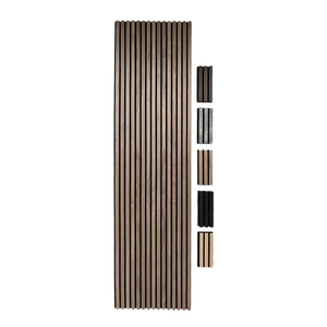 Waterproof Thin Acoustic Slat Wall Panel Exterior