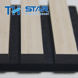 Acoustic panel Mdf Wooden Slat For Office Hotel