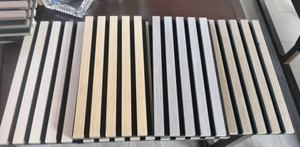 Noise Reducing Composite Acoustic Slat Wall Panel Studio