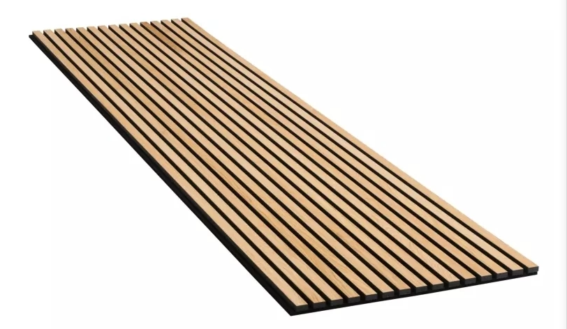 Waterproof Fiber Customized PET Acoustic MDF Slat Pane