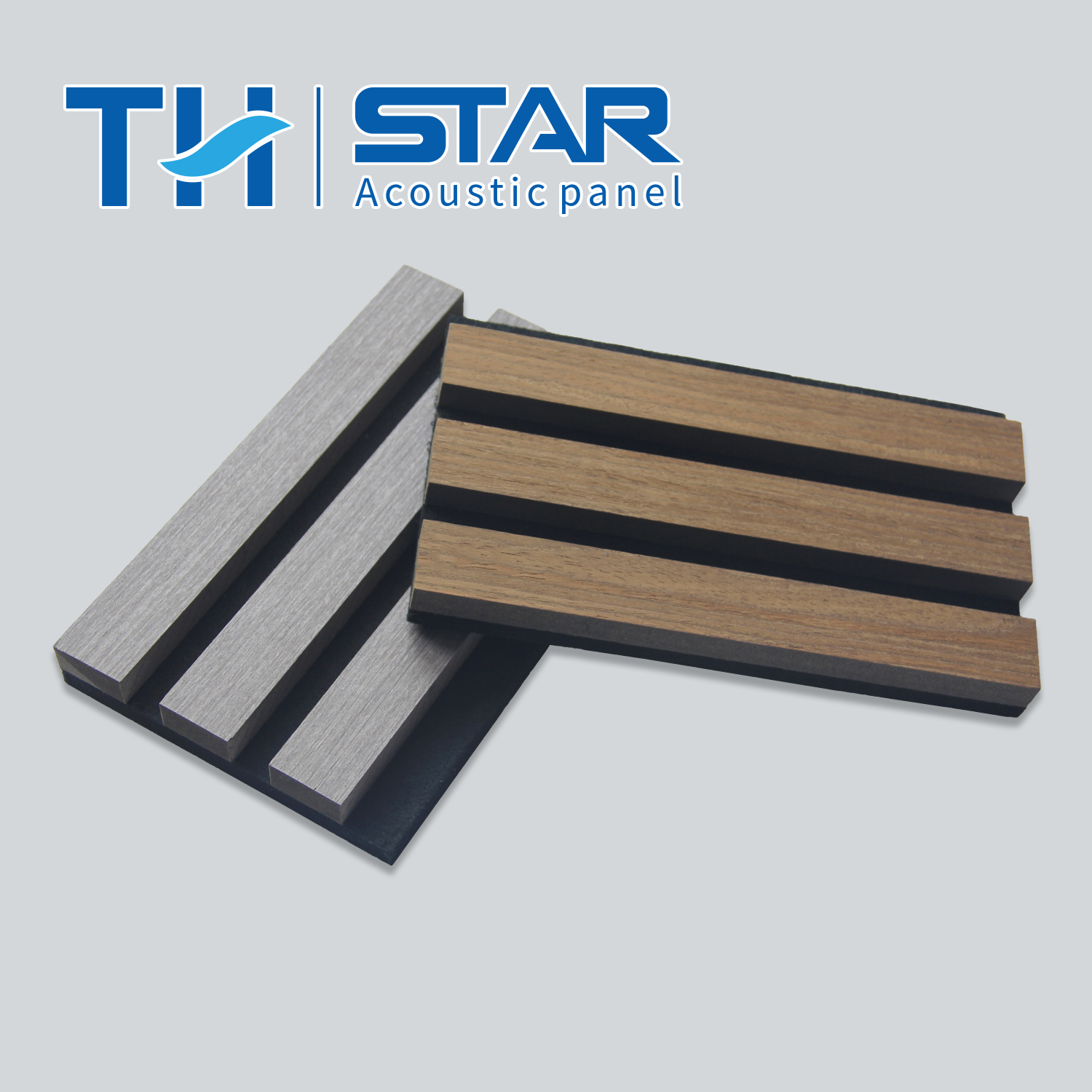 Wooden Slats Acoustic Wall Proof Pads for Studio