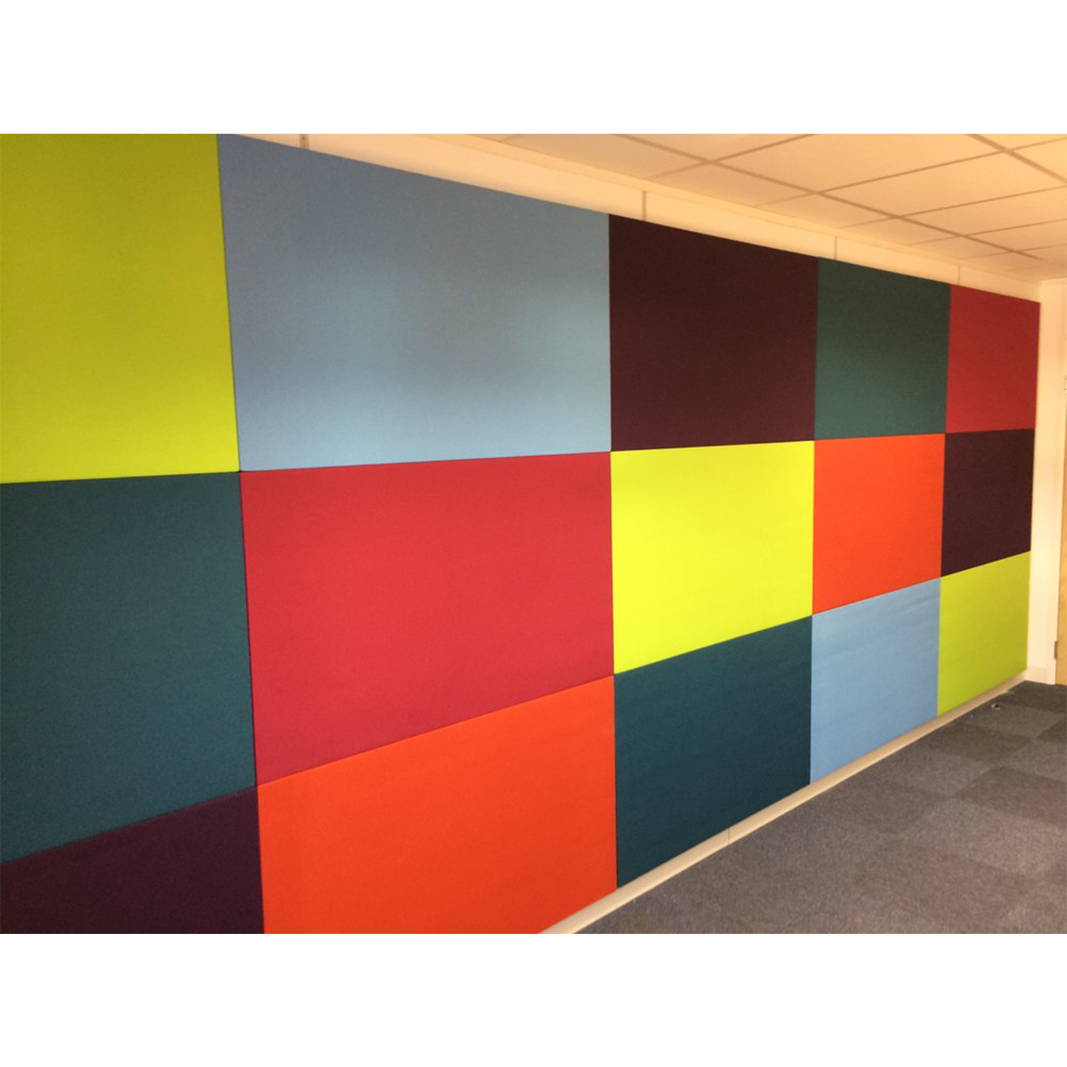 Sound Absorbing Panel Acoustic Wall Panel Polyester Acoustic Panel Soundproof Room 100 Polyester Fiber Sale Print