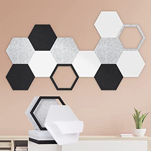 Felt Polyester Decorative Hexagon Wall Soundproof Acoustic Panels Hexagon Acoustic Panels