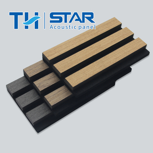 Panels Walnut Wooden Slat Acoustic Wall Panels