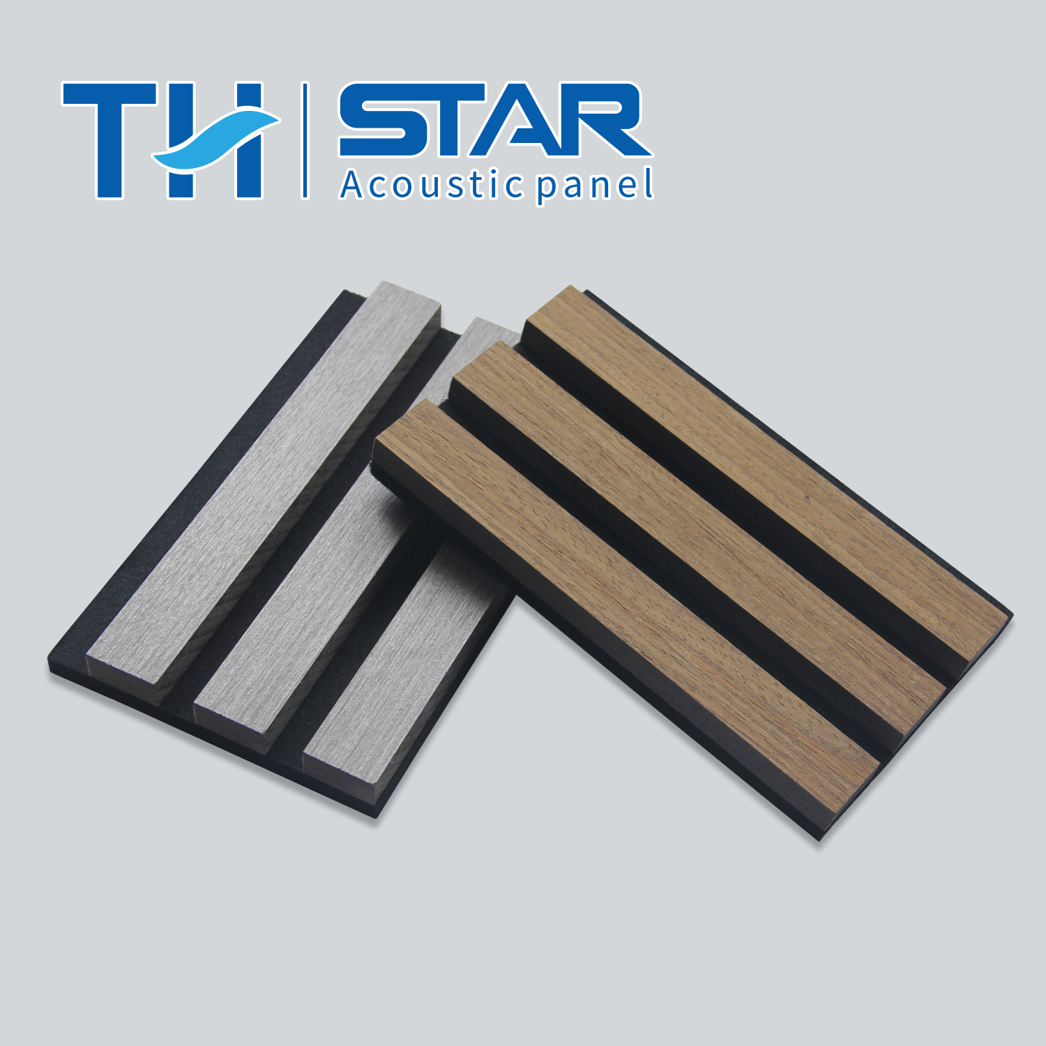 Wall panel PET MDF wood slat wall panel