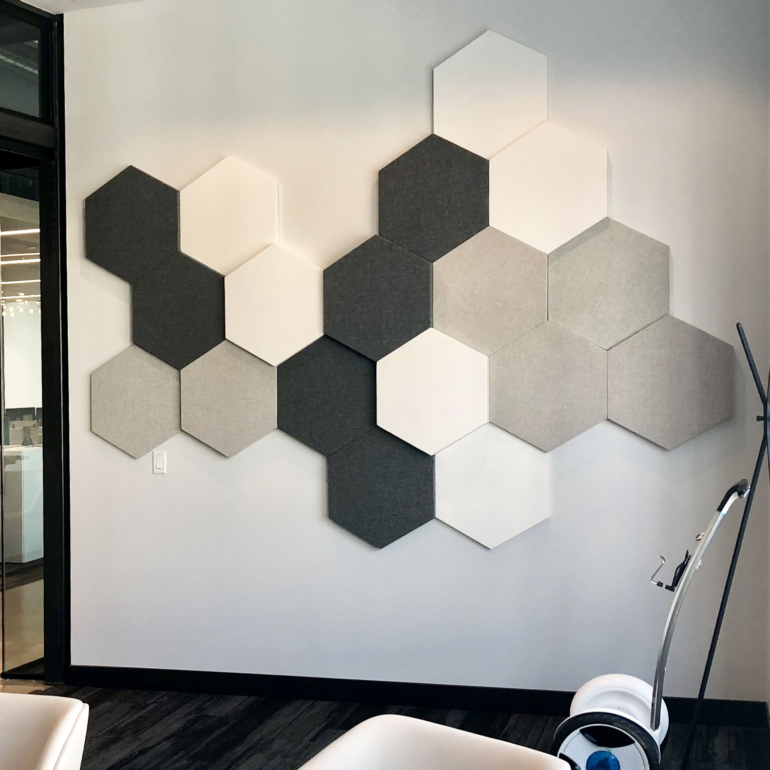 Felt Polyester Decorative Hexagon Wall Soundproof Acoustic Panels Hexagon Acoustic Panels