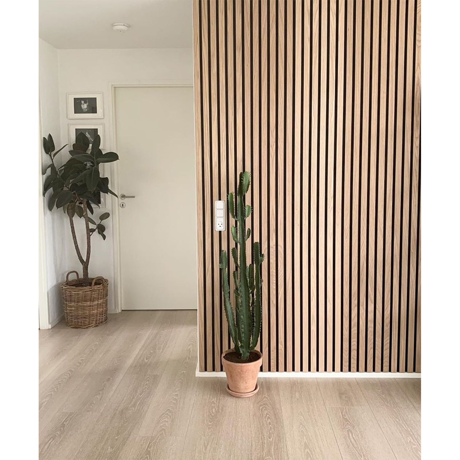 Wooden Slat Acoustic Wall Decor Panel