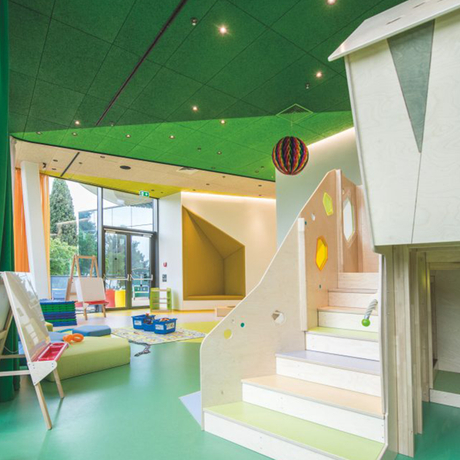 High Density Acoustic Polyester Felt Sound Absorbing Ceiling 