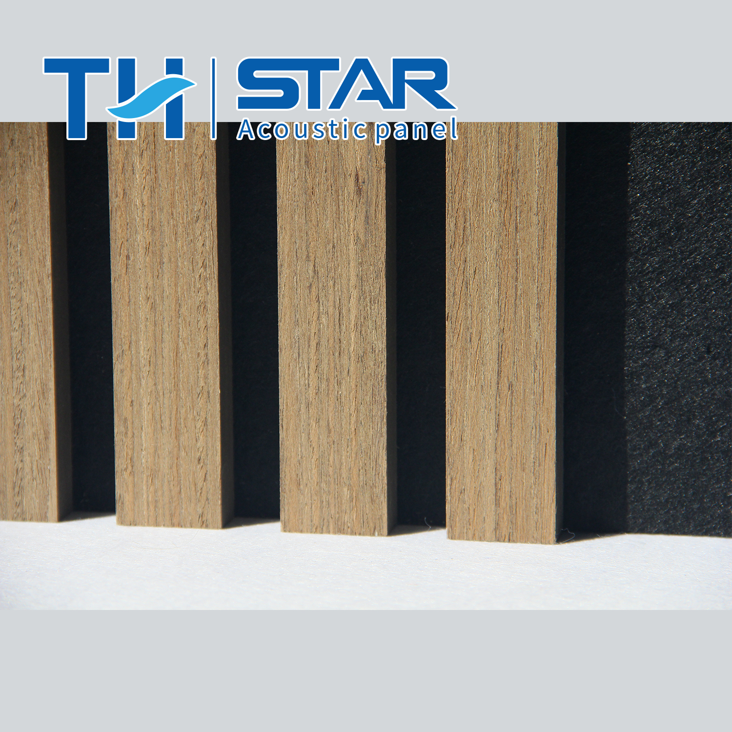 Slat Wooden Decorate Acoustic Panels