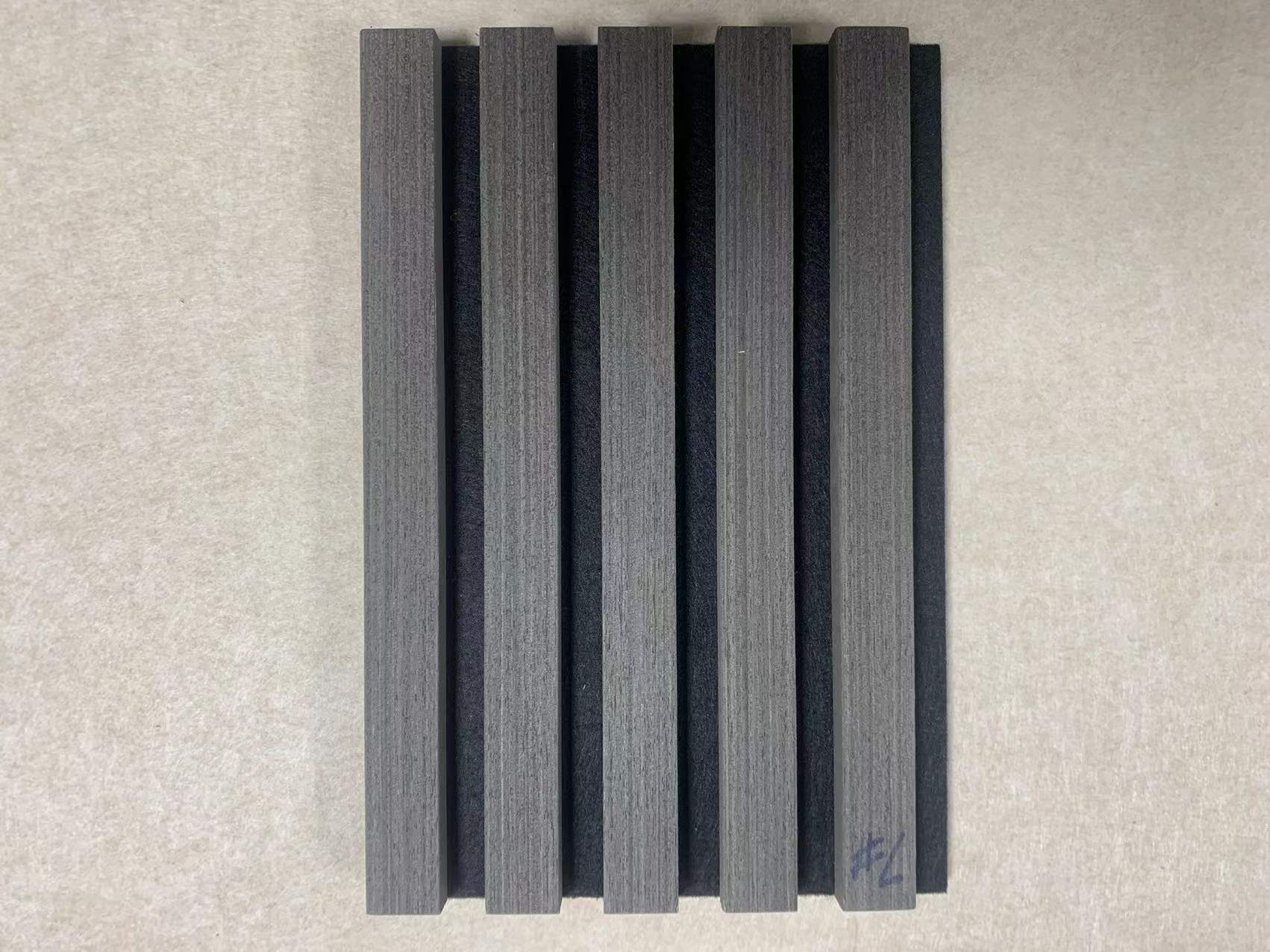 Insulation Eco Friendly Acoustic Slat Wall Panel Decorative