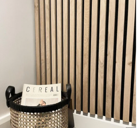 Waterproof Quieting Customized PET Acoustic MDF Slat Pane